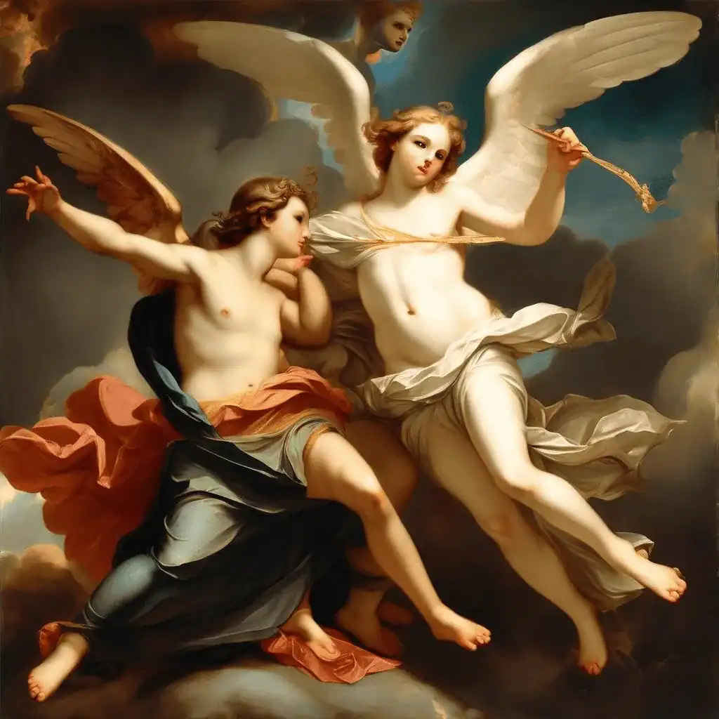 Cupid and Psyche – Benjamin West
