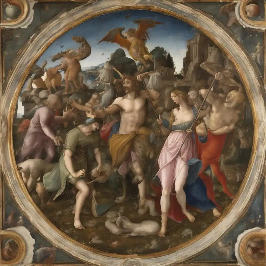 April. Fresco in Palazzo Schifanoia – Francesco del Cossa
